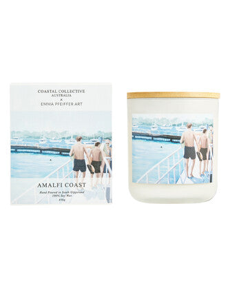 COASTAL COLLECTIVE LIMITED-EDITION CANDLE 400g AMALFI COAST