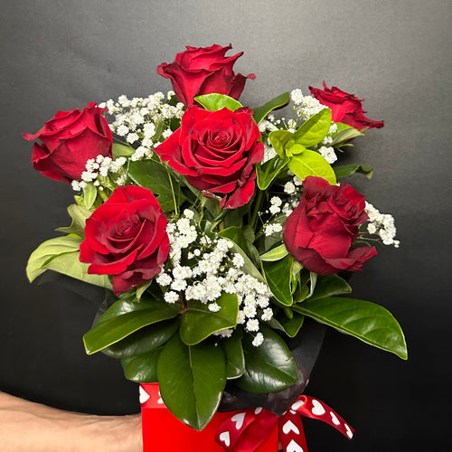 VALENTINES DAY ROSE BOX