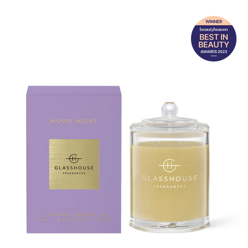 GLASSHOUSE CANDLE MOVIE NIGHT 380G