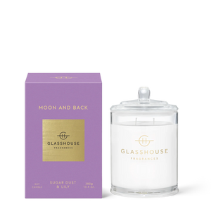 Glasshouse Moon and Back 380g candle