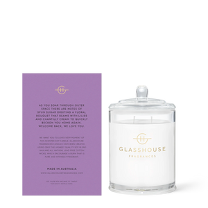 Glasshouse Moon and Back 380g candle