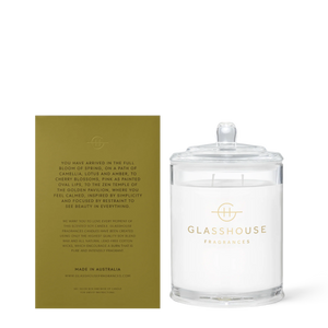 Glasshouse Candle Kyoto In Bloom 380g