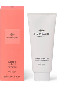 GLASSHOUSE SUNSETS IN CAPRI BODY LOTION