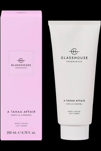 GLASSHOUSE A TAHAA AFFAIR BODY LOTION
