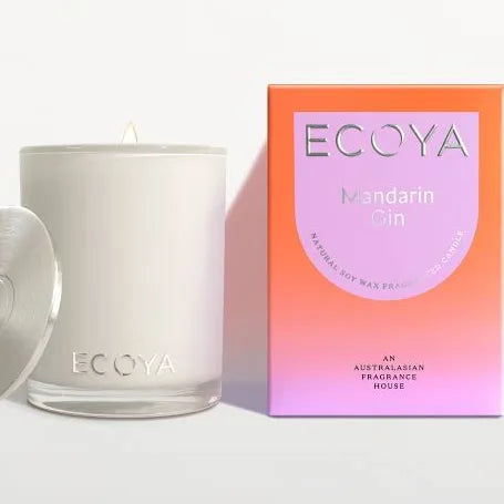 ECOYA MANDARIN AND GIN CANDLE 400g