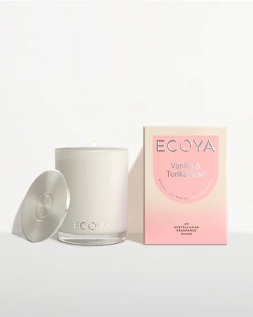 ECOYA VANILLA AND TONKA BEAN CANDLE 400g
