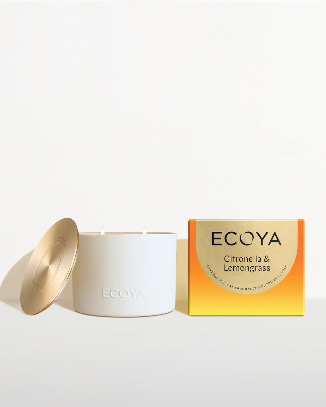 ECOYA Citronella & Lemongrass Outdoor Candle