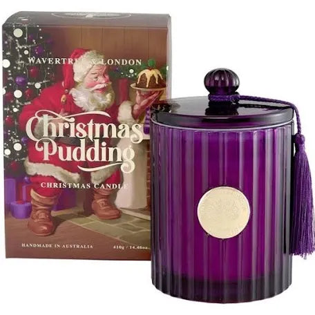 WAVERTREE & LONDON CHRISTMAS PUDDING CANDLE