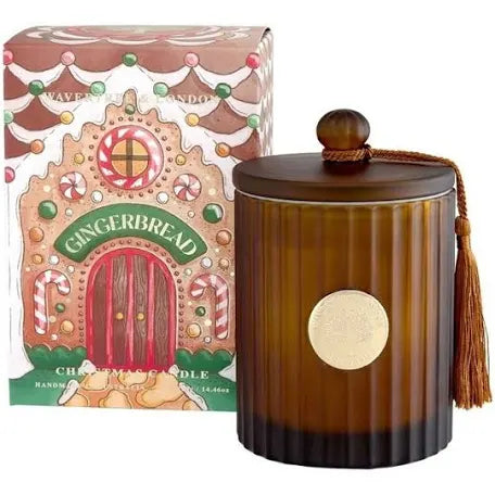 WAVERTREE & LONDON CHRISTMAS GINGERBREAD CANDLE