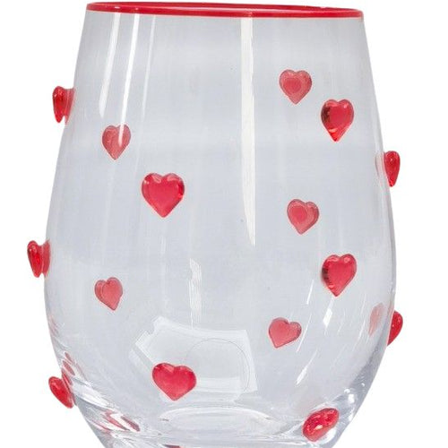 VALENTINES DAY Stemless Wine Glass ❤️❤️