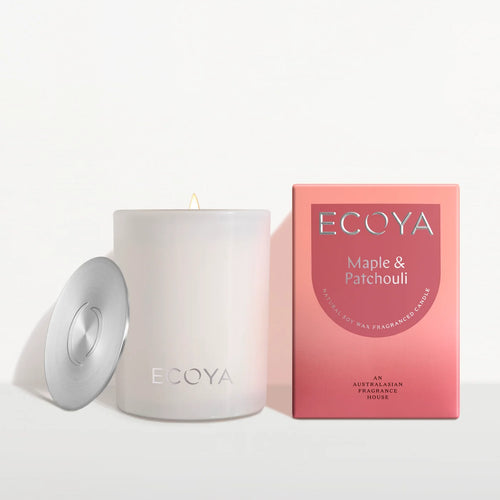 ECOYA CANDLE MAPLE & PATCHOULI 400G