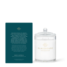 GLASSHOUSE Velvet Rhapsody 380g Candle - Flowers of Phillip Island