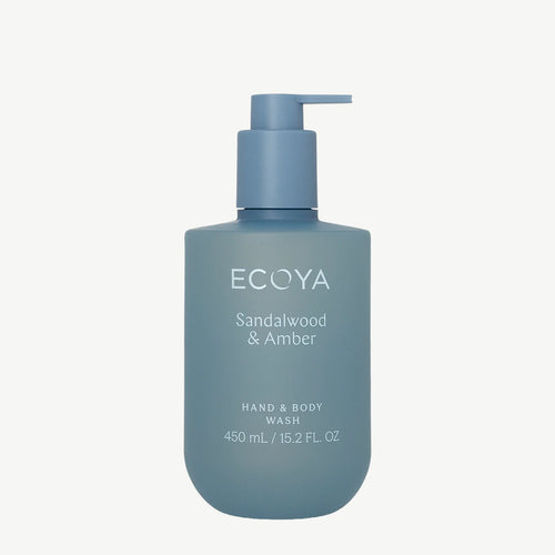 ECOYA Sandalwood & Amber Hand & Body Wash