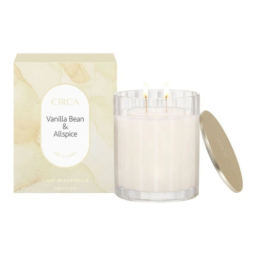 Circa 350g candle Vanilla Bean and Allspice