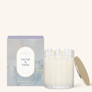 Circa 350g Sea salt and Vanilla candle