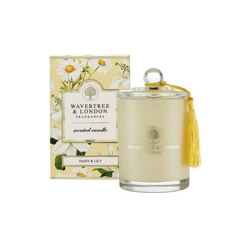 WAVERTREE & LONDON DAISY AND LILY CANDLE
