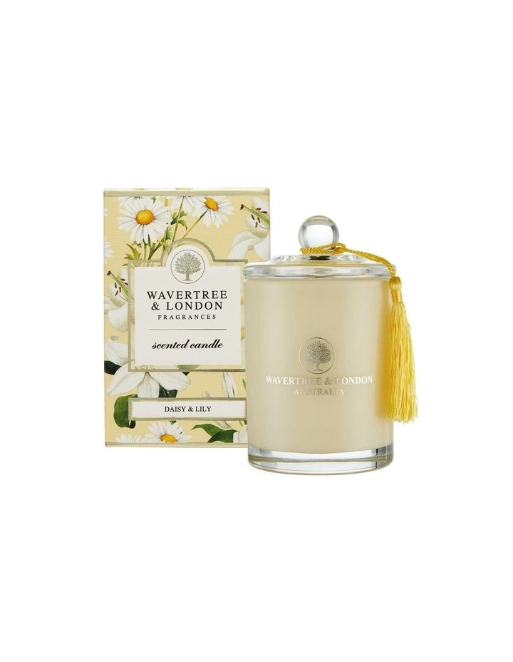 WAVERTREE & LONDON DAISY AND LILY CANDLE