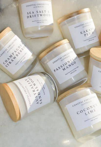COASTAL COLLECTIVE CANDLES (GLASS)