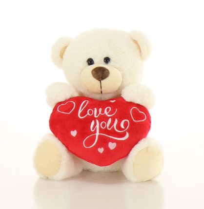 VALENTINES DAY HEART BEAR