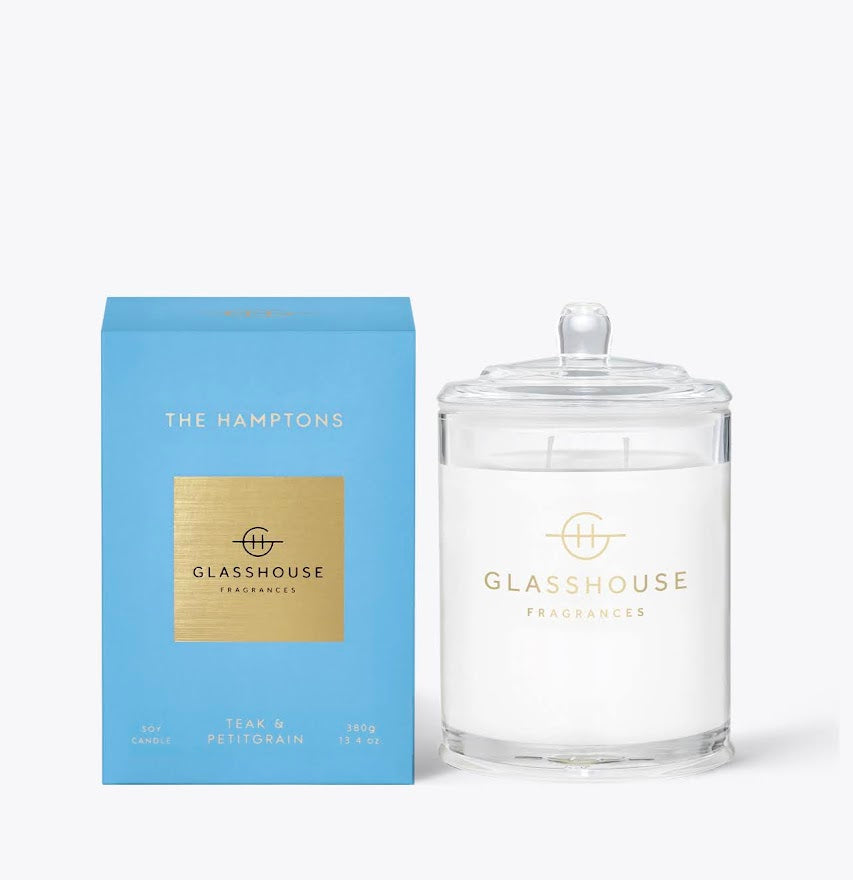 Glasshouse Candle The Hamptons 380g
