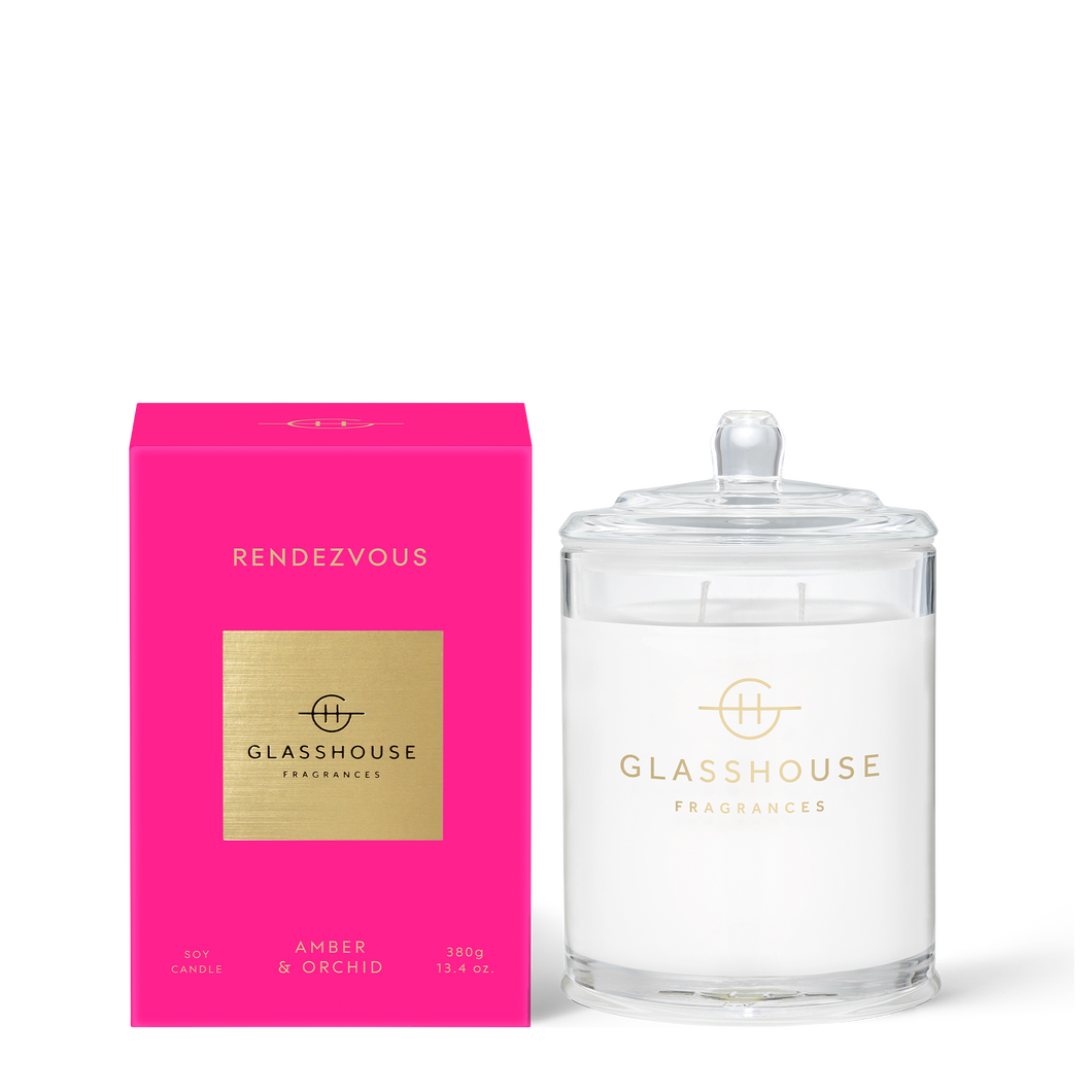 Glasshouse Candle Rendezvous 380g