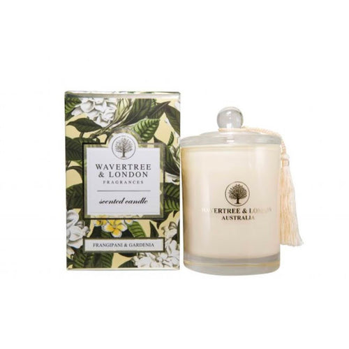 Wavertree & London Frangipani & Gardenia Candle